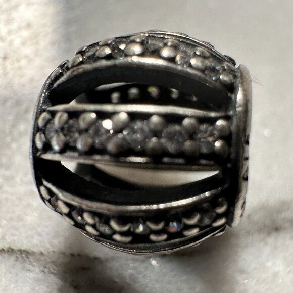 Pandora Genuine Leading Lady Clear CZ Charm, 791115 Retired - Picture 1 of 4